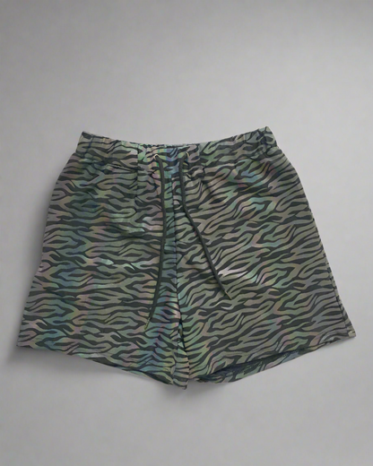 Vibrant Reflective Running Shorts -  stylish running shorts - Vibrant Reflective Running Shorts for Stylish Athletes - View 7