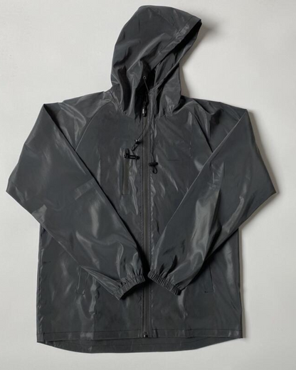 Vibrant Reflective Tech Jacket -  stylish hooded jacket - Vibrant Reflective Tech Jacket for Urban Explorers - View 7