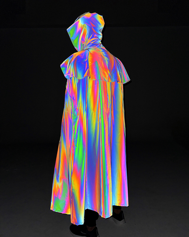 Vibrant Reflective Wizard Cloak - wizard cloak - Vibrant Reflective Wizard Cloak for Themed Wear - View 2