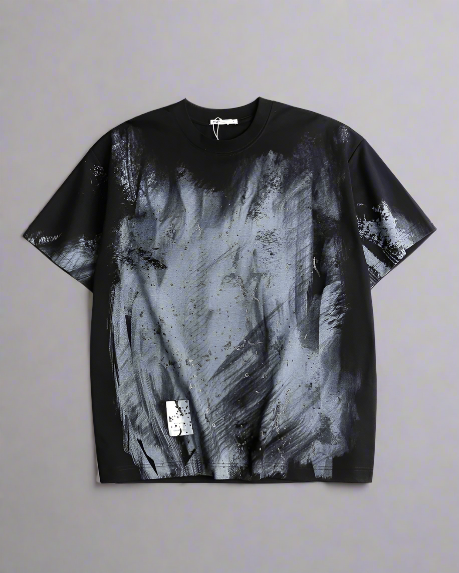 Vibrant Tie-Dye Graphic Tee -  relaxed fit tee - Vibrant Tie-Dye Graphic Tee for All-Day Comfort - View 6