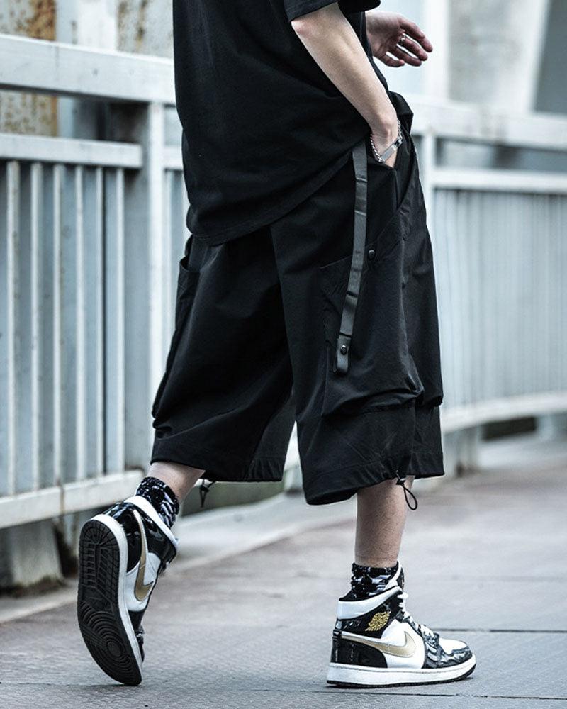 Vibrant Urban Vibe Shorts -  comfortable shorts - Urban Utility Cargo Shorts for Comfortable Everyday Wear - View 3