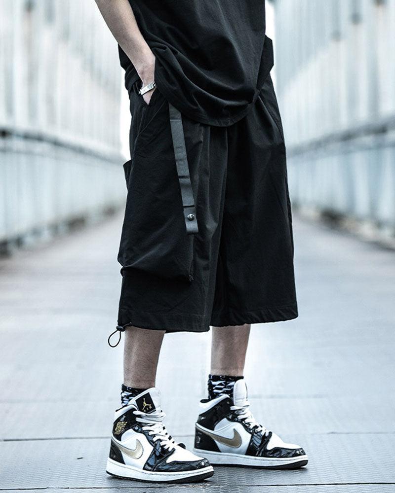 Vibrant Urban Vibe Shorts - vibrant urban vibe shorts - Urban Utility Cargo Shorts for Comfortable Everyday Wear - View 2