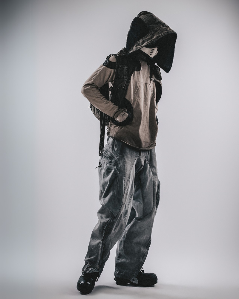 Vintage Distressed Cotton Tee -  streetwear - Vintage Distressed Cotton Tee for Effortless Style - View 7