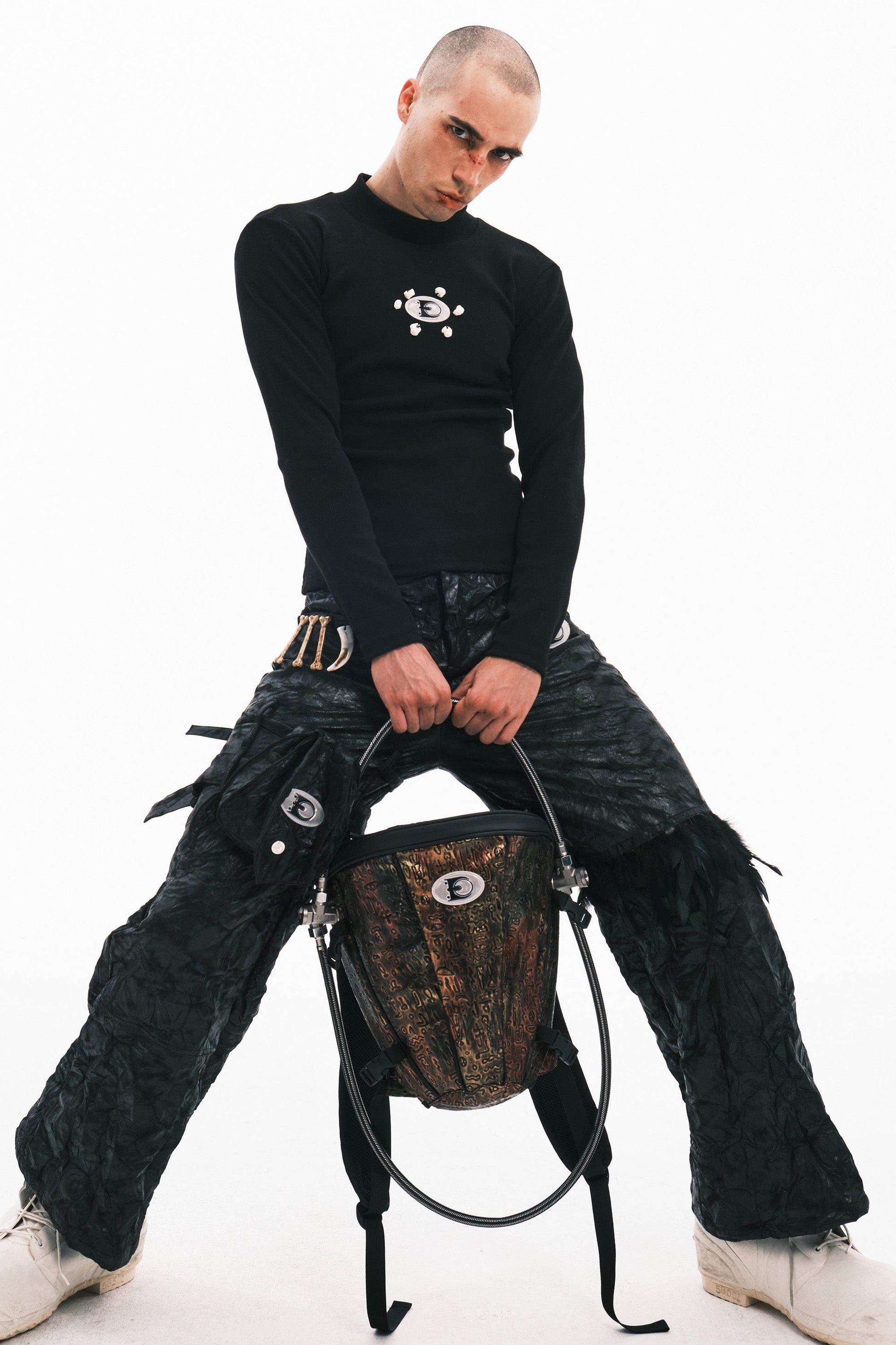 Vintage-Inspired Oracle Pipe Backpack -  historical flair backpack - Unique Vintage-Inspired Oracle Pipe Backpack - View 12
