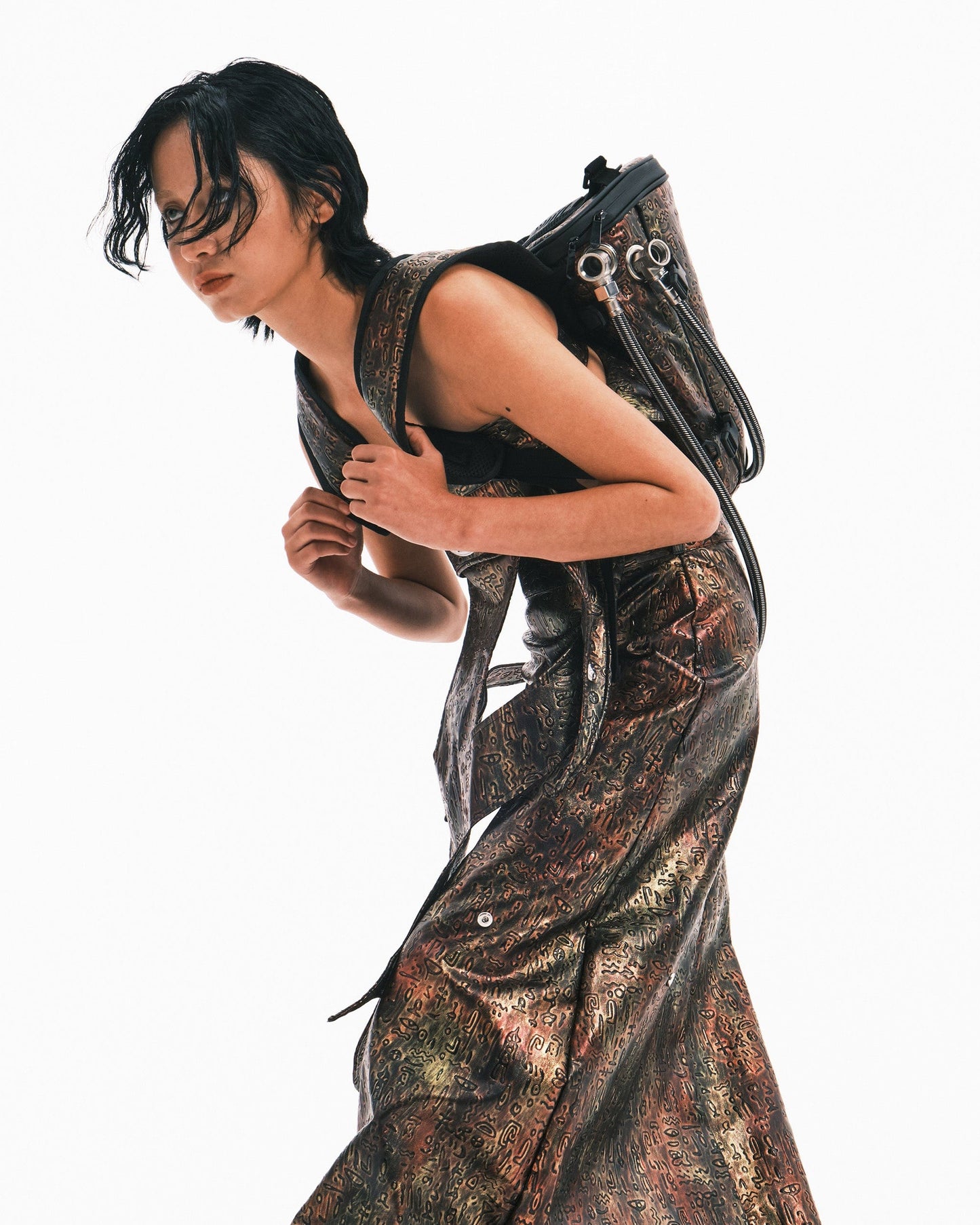 Vintage-Inspired Oracle Pipe Backpack -  pipe - Unique Vintage-Inspired Oracle Pipe Backpack - View 6