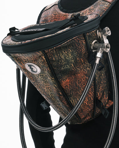 Vintage-Inspired Oracle Pipe Backpack -  retro - Unique Vintage-Inspired Oracle Pipe Backpack - View 15