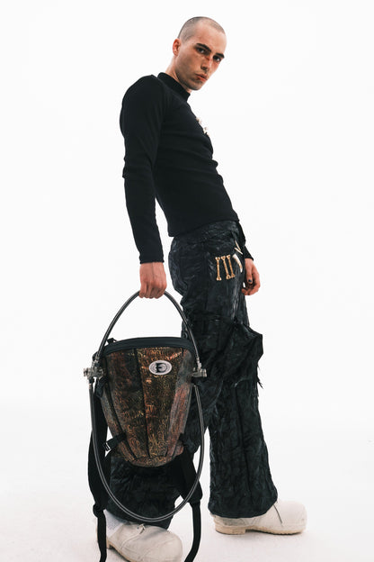 Vintage-Inspired Oracle Pipe Backpack - unique design backpack - Unique Vintage-Inspired Oracle Pipe Backpack - View 10