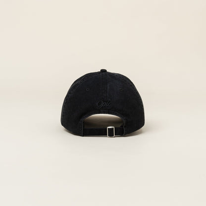 Vintage Logo Embroidered Cap -  adjustable fit - Distressed Vintage Logo Embroidered Cap - View 3