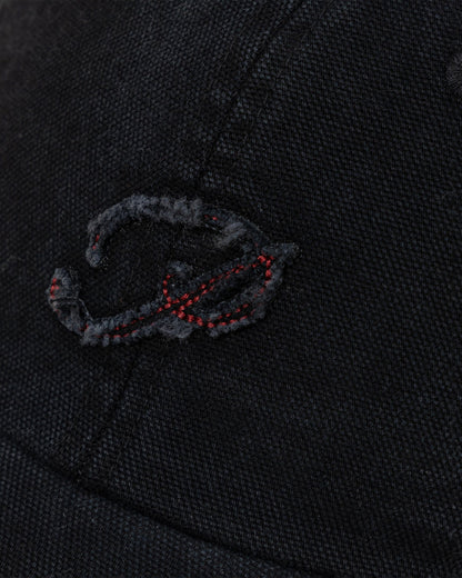 Vintage Logo Embroidered Cap -  distressed design - Distressed Vintage Logo Embroidered Cap - View 19