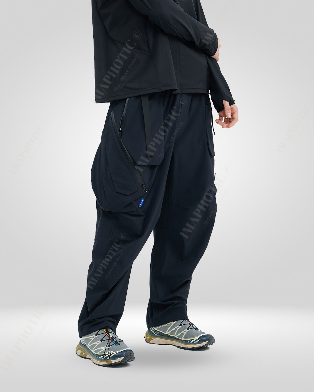 Waterproof Loose Fit Tactical Pants -  men's hiking pants - Comfortable Waterproof Loose Fit Tactical Pants for Men - View 4