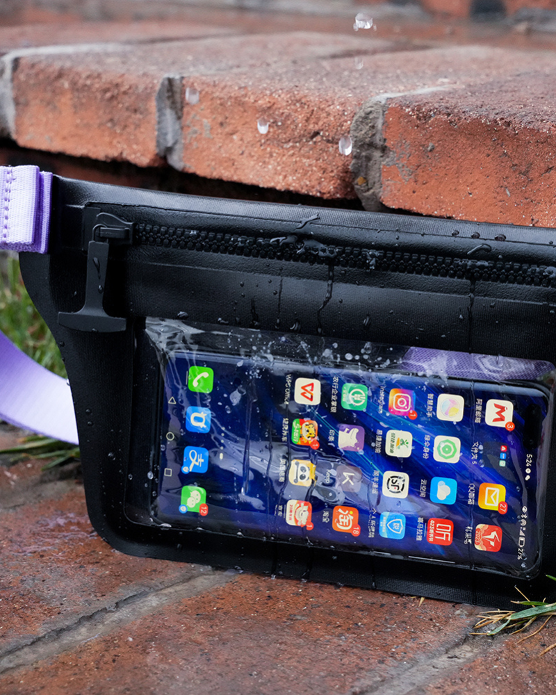 Waterproof Waist Bag for Swimmers - Summer Techwear - Waterproof Waist Bag for Swimmers – Soft & Versatile - View 10