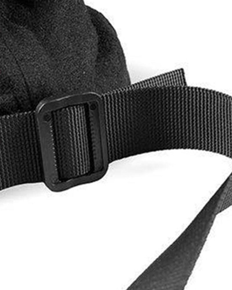 Whimsical Buckle Night Cap - night cap - Secure and Stylish Buckle Night Cap in Black - View 7