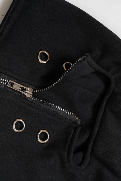 Zippered Grommet Winter Balaclava - balaclava - Zippered Grommet Balaclava for Winter Comfort - View 10