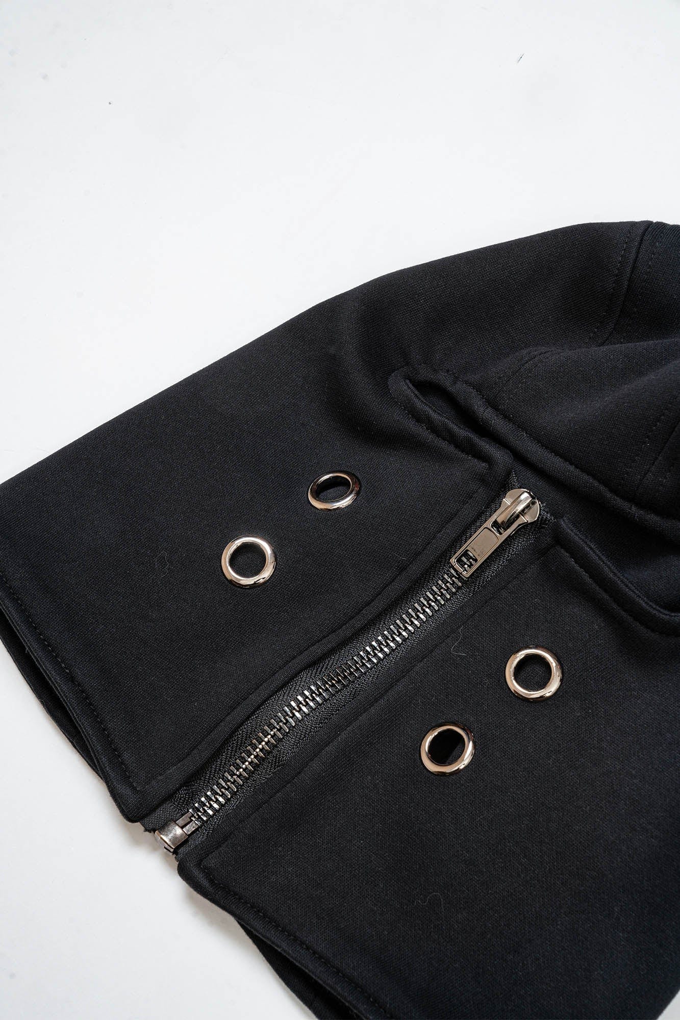 Zippered Grommet Winter Balaclava - stylish winter balaclava - Zippered Grommet Balaclava for Winter Comfort - View 11