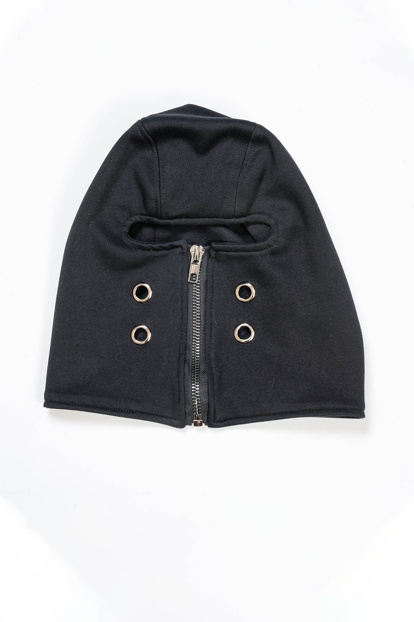 Zippered Grommet Winter Balaclava - winter techwear - Zippered Grommet Balaclava for Winter Comfort - View 12