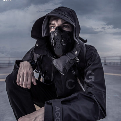 Comback X Hardmade Cyber Mask -  streetwear fashion - Comback X Hardmade Cyber Mask with Adjustable Fit - View 6