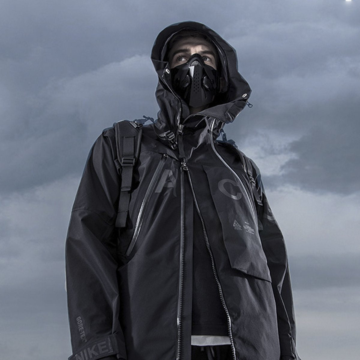 Comback X Hardmade Cyber Mask -  streetwear - Comback X Hardmade Cyber Mask with Adjustable Fit - View 5