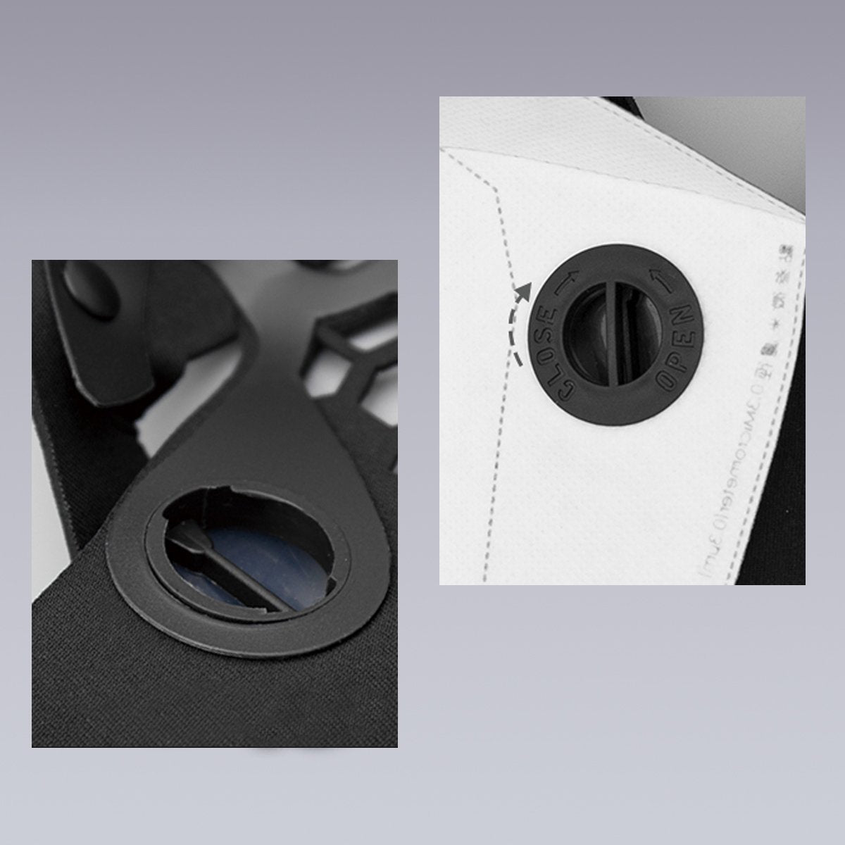 Comback X Hardmade Mask - mask - Breathable Comback X Hardmade Mask with N95 Protection - View 8