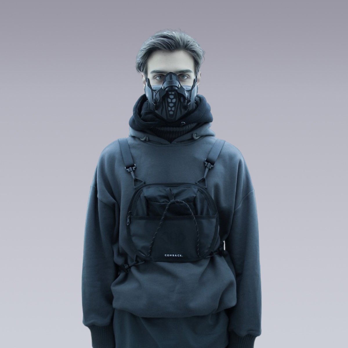 Comback X Hardmade Mask -  n95 - Breathable Comback X Hardmade Mask with N95 Protection - View 3