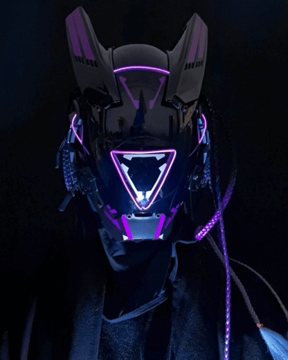 Futuristic Mask - customizable mask - Futuristic Mask for Music Festivals and Events - Main view