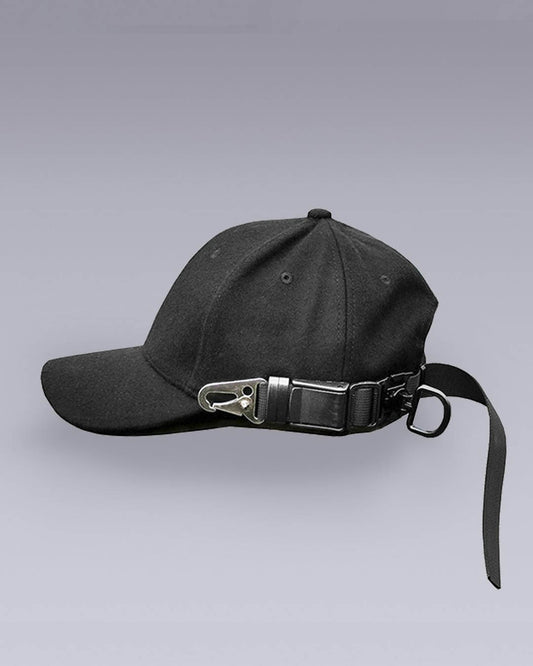 Ghost Shell Functional Cap - ghost shell cap - Ghost Shell Functional Cap with Adjustable Buckles - Main view