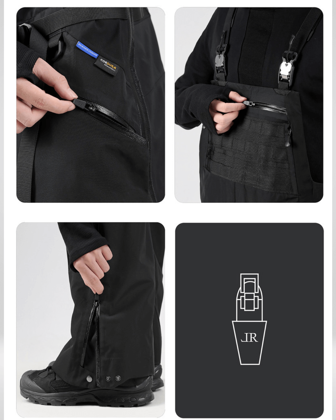 Reindee Lusion Waterproof Overalls -  molle system - Reindee Lusion Waterproof Overalls for Outdoor Activities - View 11