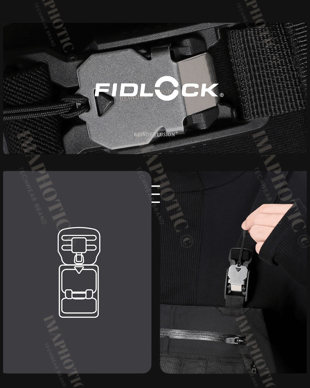 Reindee Lusion Waterproof Overalls -  ski bibs - Reindee Lusion Waterproof Overalls for Outdoor Activities - View 14