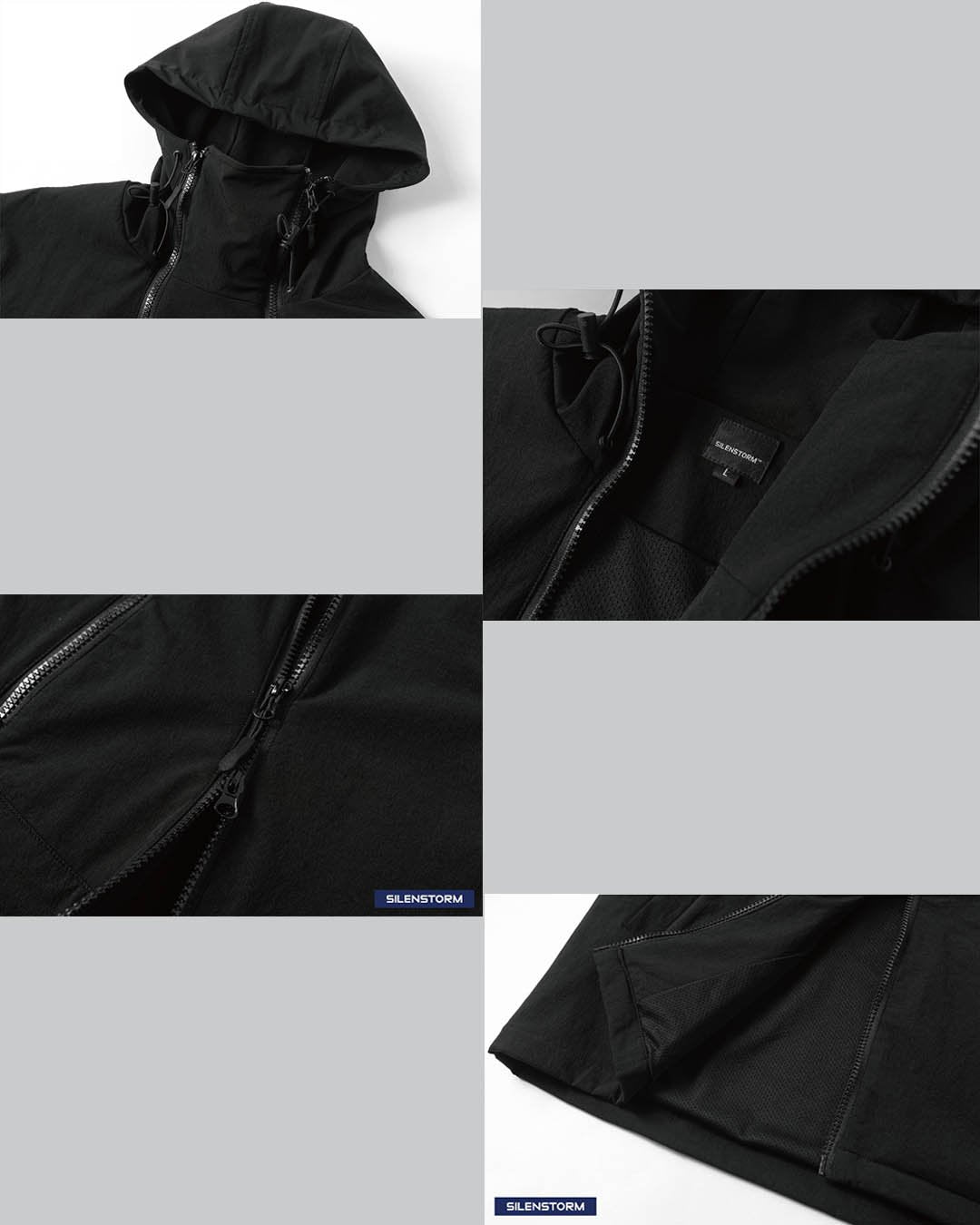Silenstorm Hanzo Jacket -  stylish jacket - Silenstorm Hanzo Jacket: Stylish & Versatile Outerwear - View 15