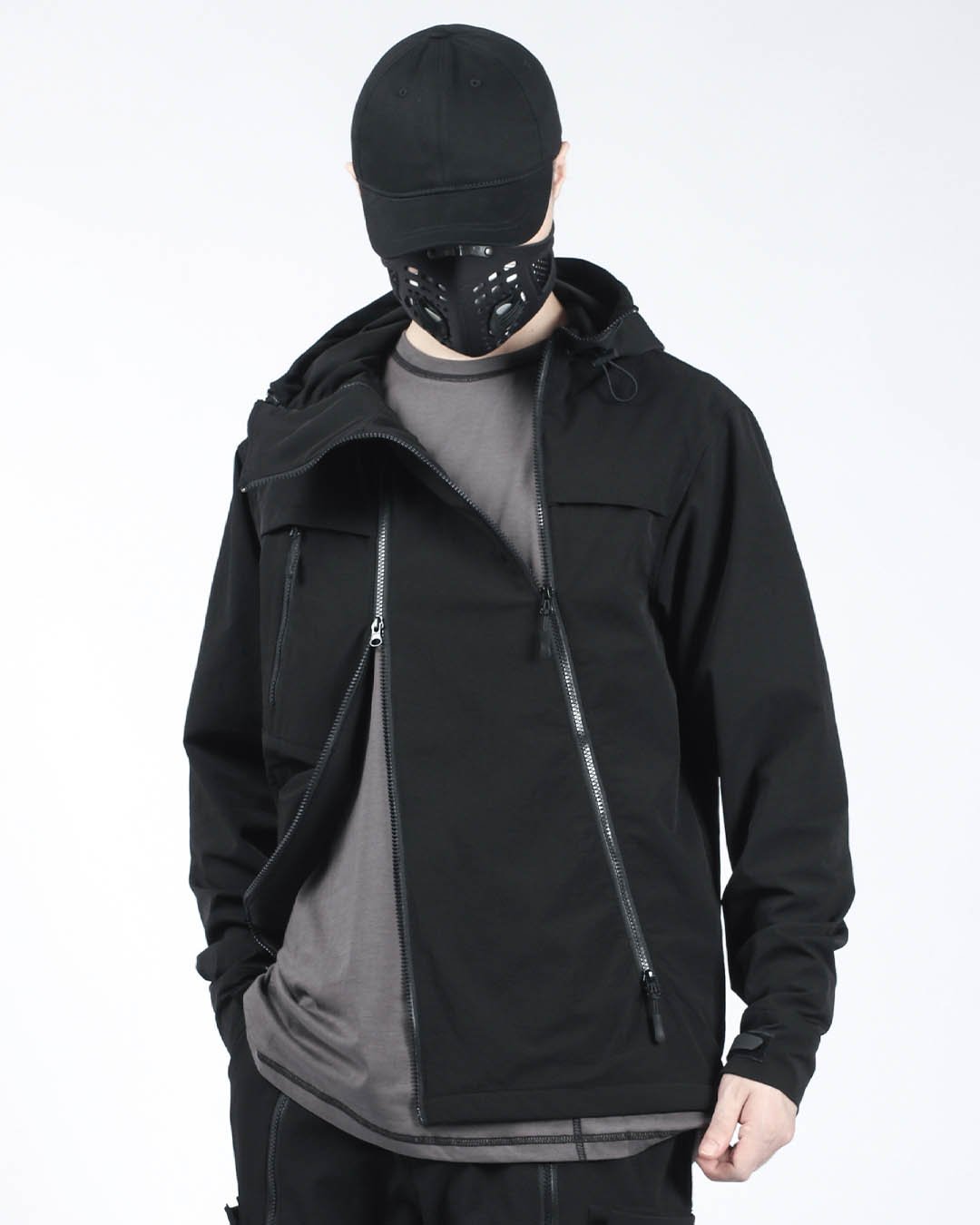 Silenstorm Hanzo Jacket -  techwear clothing - Silenstorm Hanzo Jacket: Stylish & Versatile Outerwear - View 8