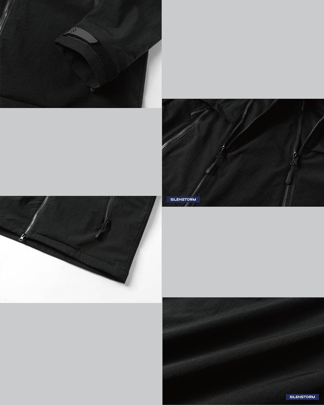 Silenstorm Hanzo Jacket -  techwear - Silenstorm Hanzo Jacket: Stylish & Versatile Outerwear - View 16