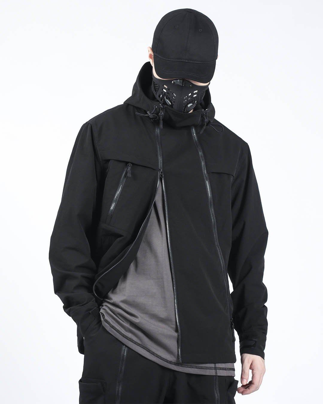 Silenstorm Hanzo Jacket -  techwear - Silenstorm Hanzo Jacket: Stylish & Versatile Outerwear - View 7