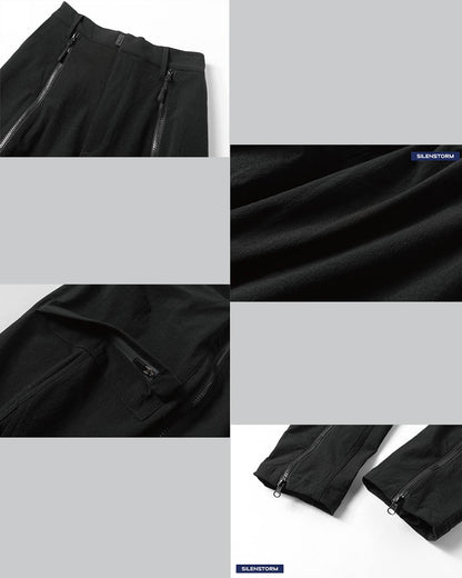 Silenstorm Zipper Pants -  stylish zipper option - Silenstorm Zipper Pants with Three-Dimensional Pockets - View 13