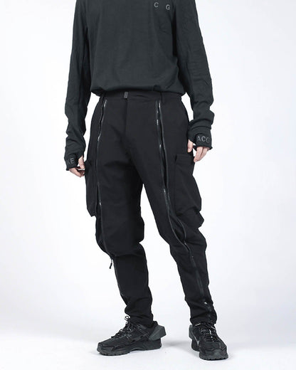 Silenstorm Zipper Pants -  three-dimensional pockets - Silenstorm Zipper Pants with Three-Dimensional Pockets - View 7