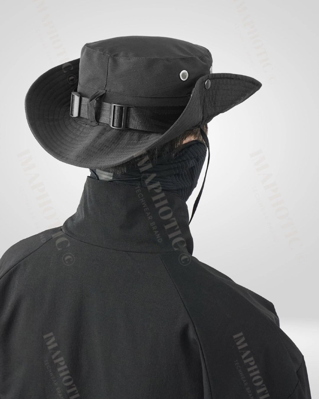 Tactical Bucket Hat -  outdoor headwear - Versatile Tactical Bucket Hat for Outdoor Adventures - View 4