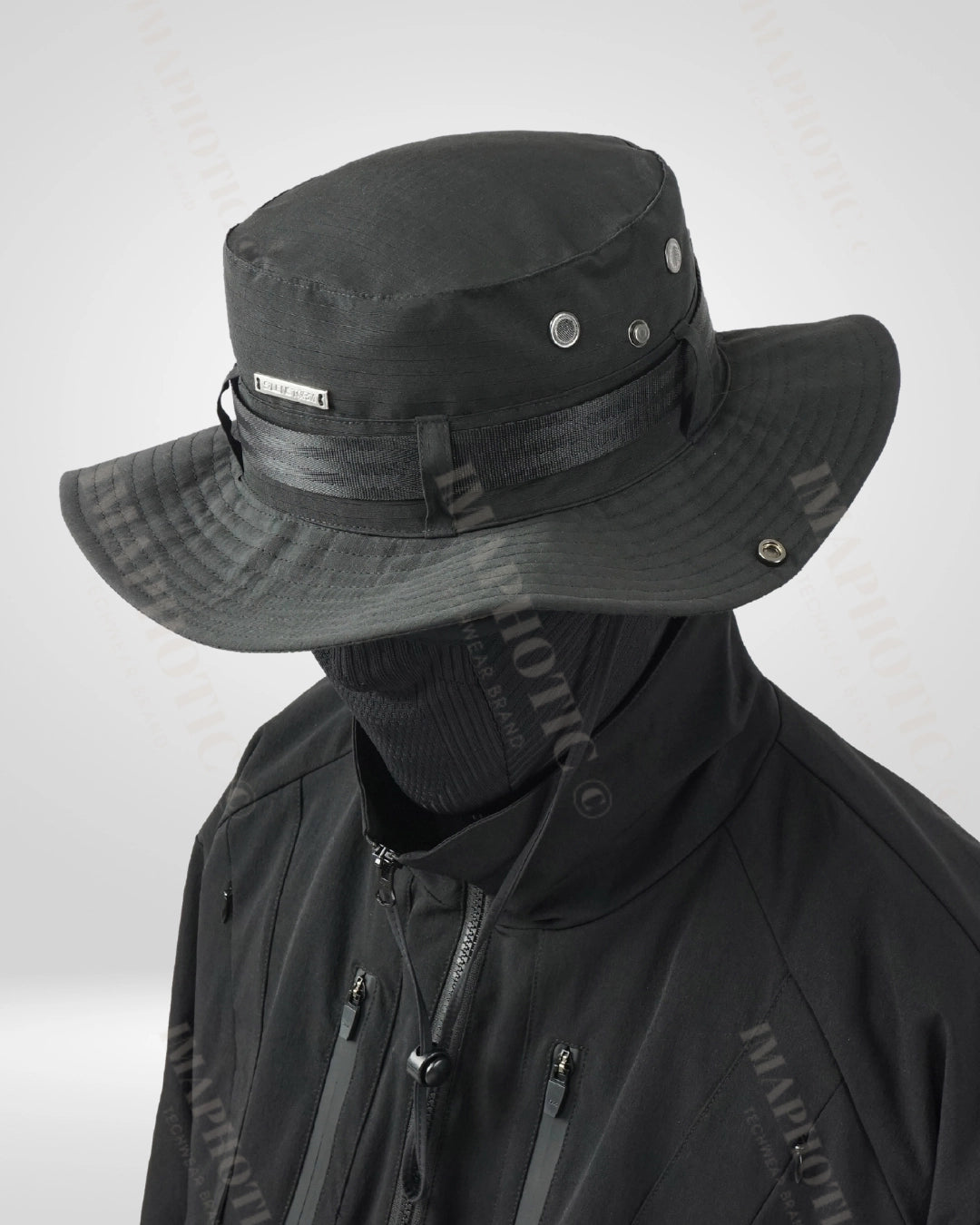 Tactical Bucket Hat - water-resistant headwear - Versatile Tactical Bucket Hat for Outdoor Adventures - View 2