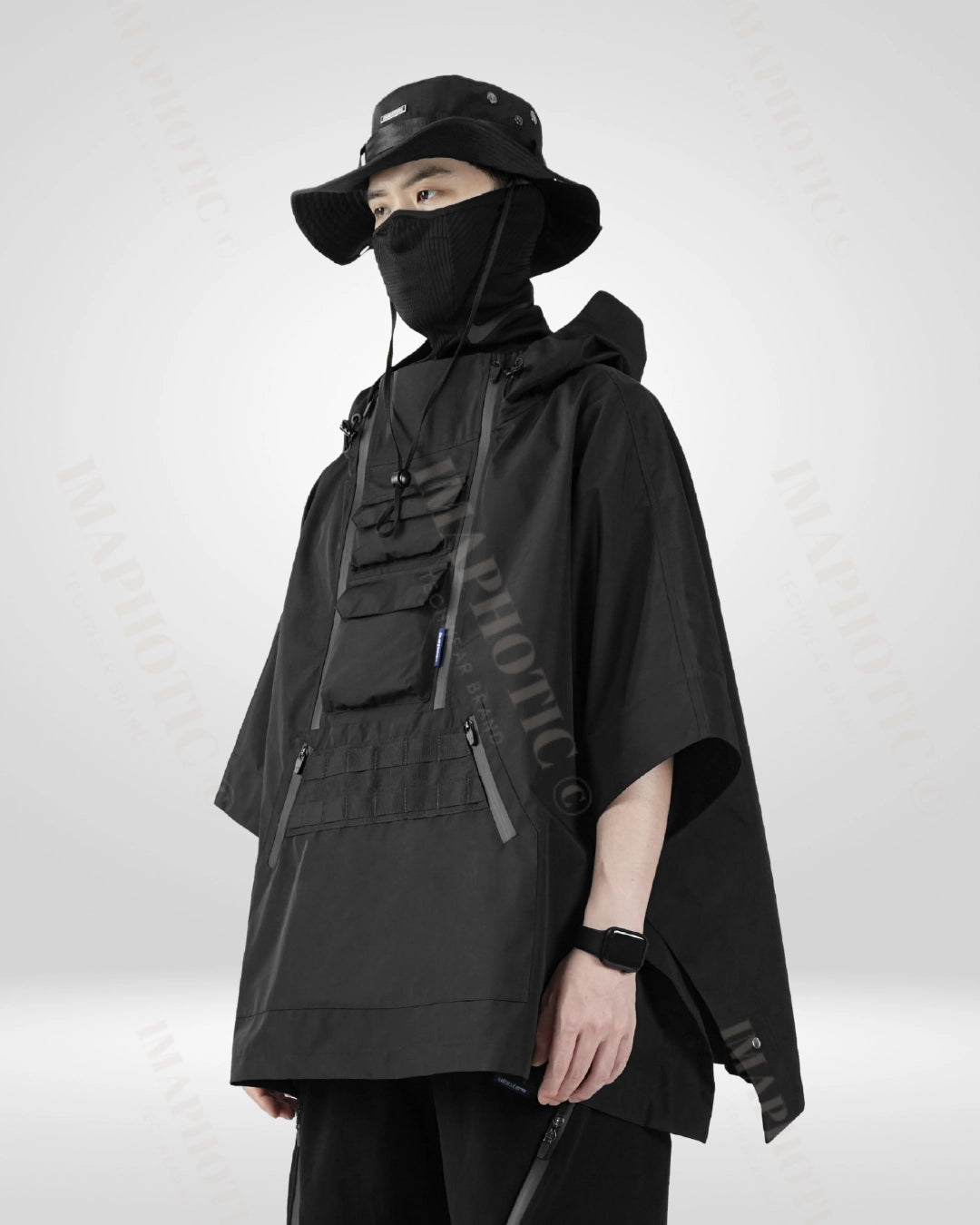 Tactical Rain Poncho - tactical poncho - Versatile Tactical Rain Poncho for Unpredictable Weather - Main view